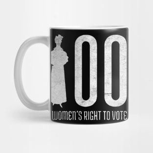 Womens vote 100 Mug